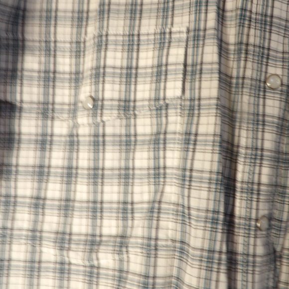 Wrangler Short Sleeve Pearl Snap Down Western  Shirt Sz XL - Picture 3 of 5